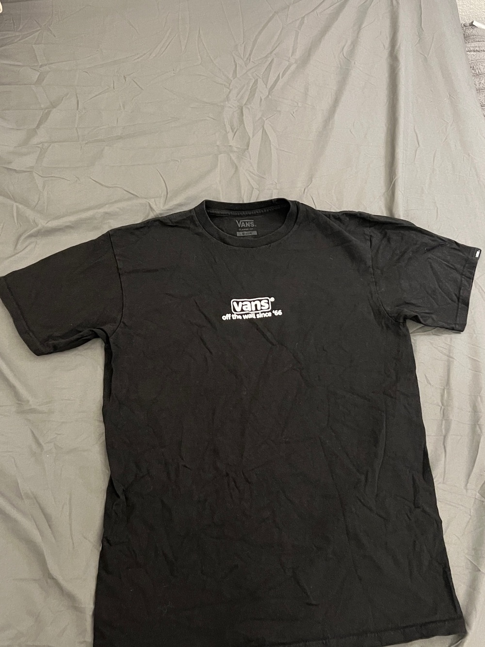 Vans Off The Wall Since 1966 Black T-Shirt Men’s Medium Classic Fit